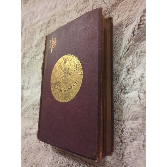 1870 ACROSS AMERICA AND ASIA RAPHAEL PUMPELLY HCB LEYPOLDT & HOLT HCB BOOK RARE - Picture 3 of 16
